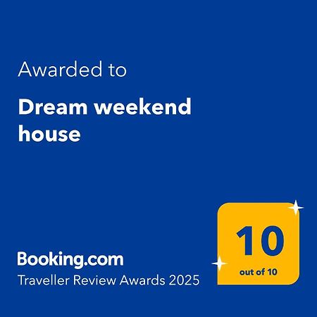 Vila Dream Weekend House Visoko Exteriér fotografie